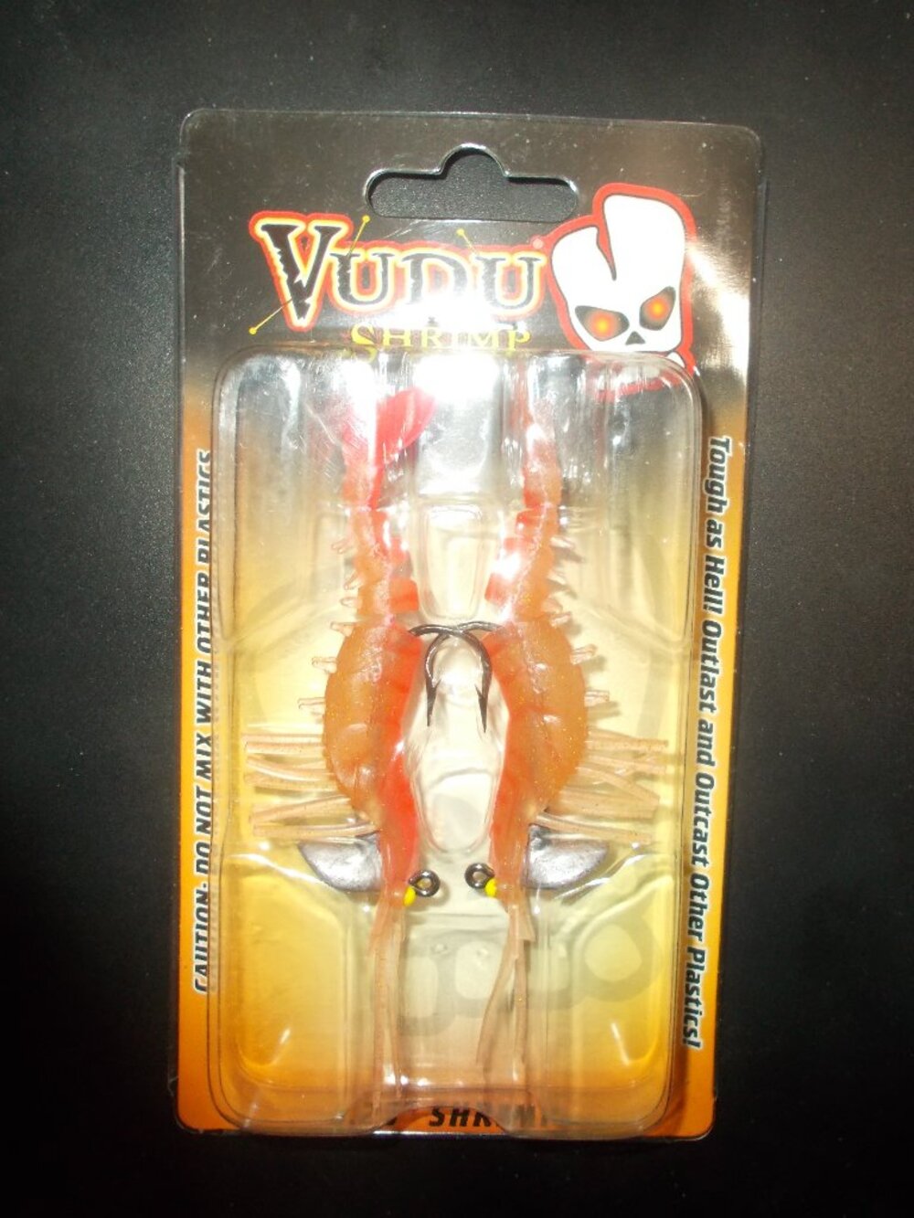 Egret Baits Vudu Shrimp NEW PINK TPE Plastic 3.25 Inch